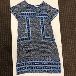 Blue Patterned Vineyard Vine Dress